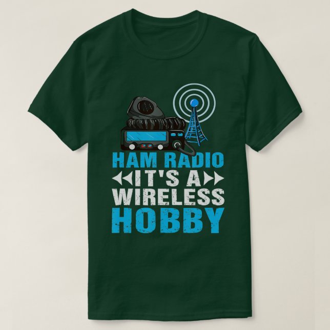 T-shirt HAM Radio C'Est Un Hobby Amateur HAM Radio Sans Fi (Design devant)