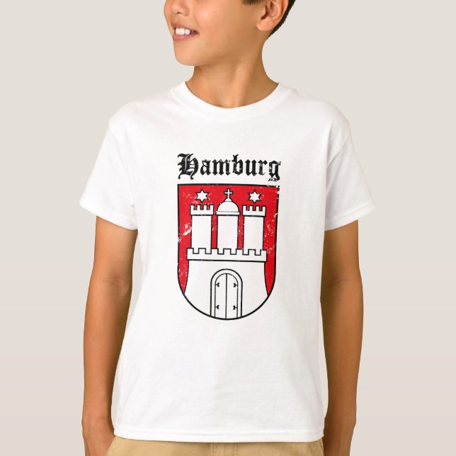 T-shirt Hambourg Wappen (Devant)