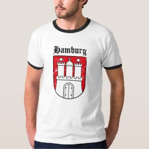 T-shirt Hambourg Wappen