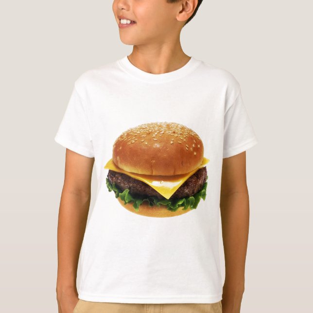 T-shirt hamburger (Devant)