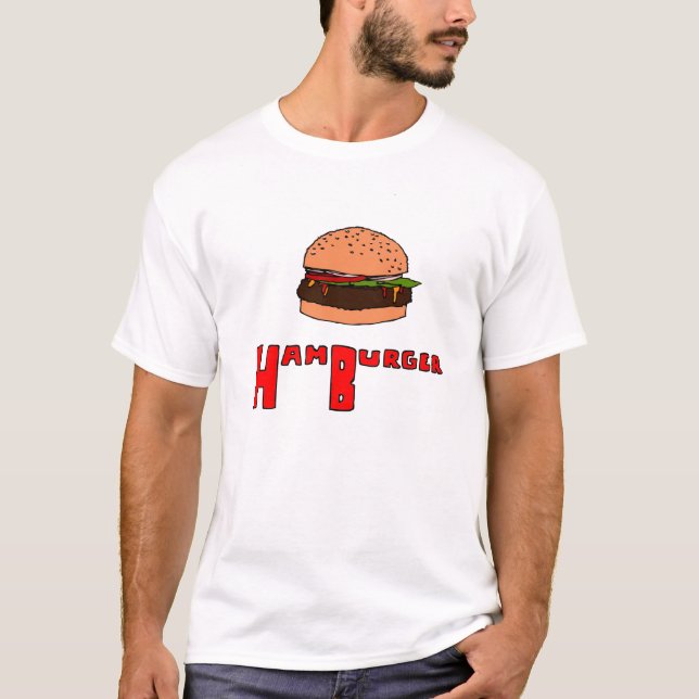 T-shirt Hamburger (Devant)