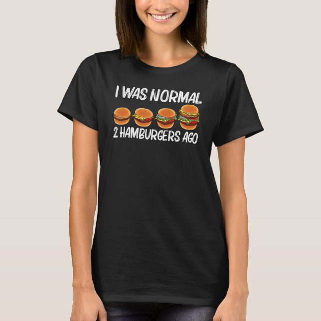 T-shirt Hamburger cool Pour Hommes Femmes Cheeseburger Bur (Devant)