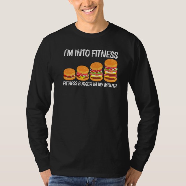 T-shirt Hamburger cool Pour Hommes Femmes Cheeseburger Fas (Devant)
