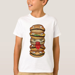 T-shirt Hamburger d'enfant !