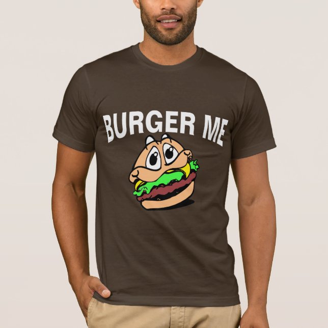T-shirt Hamburger je (Devant)