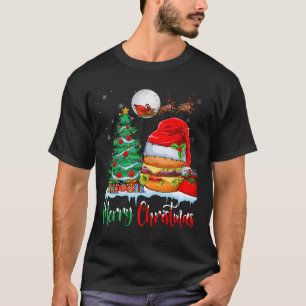 T-shirt Hamburger portant Noël Noël Noël - Joyeux Noël
