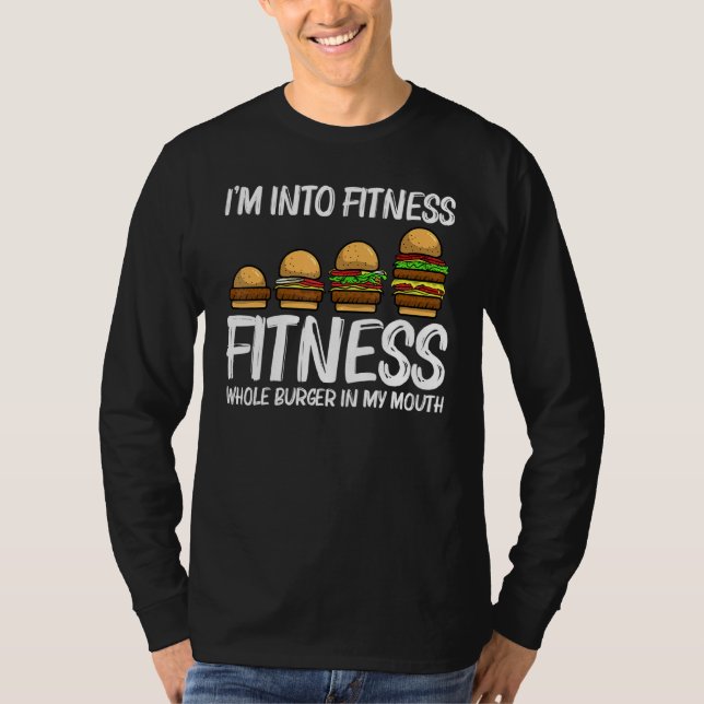 T-shirt Hamburger Pour Hommes Femmes Nourriture Cheeseburg (Devant)