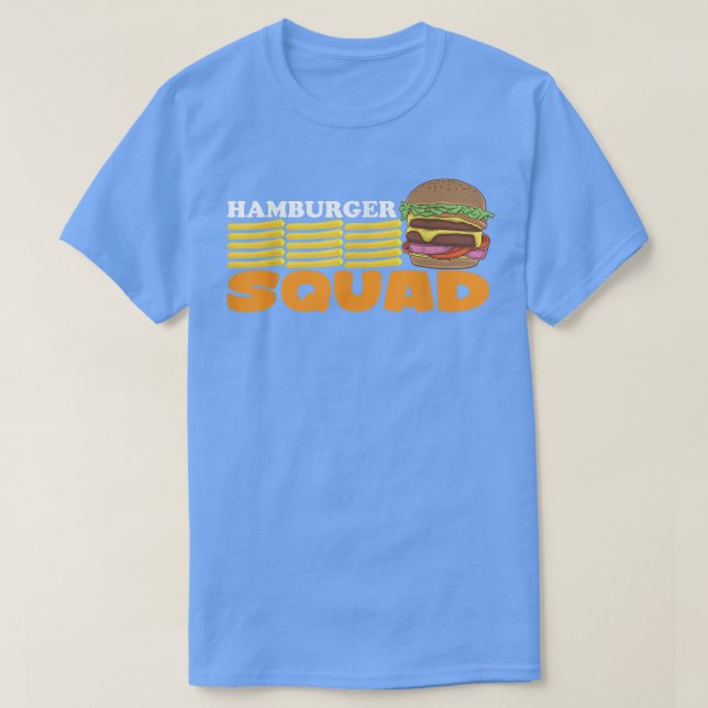 T-shirt Hamburger Squad Burger Cheesburger Pour Restaurati (Design devant)