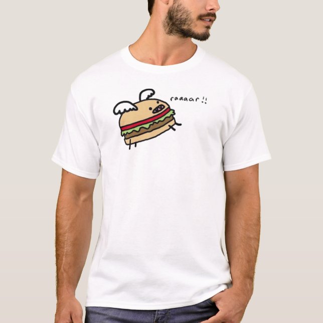 T-shirt hamburgersus (Devant)