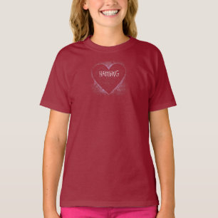 T-shirt HAMbWG - Chemise T pour enfants - Coeur de charme