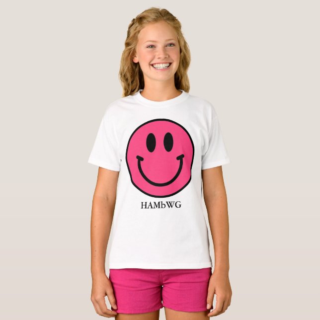 T-shirt HAMbWG - Jersey - rose (Devant entier)