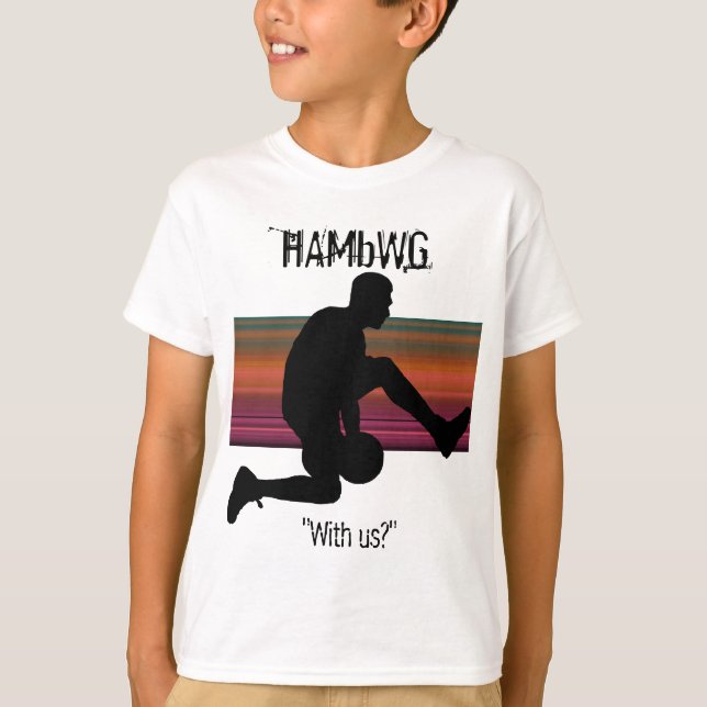 T-shirt HAMbWG - T Shirt ou Sweatshirt - Lecteur de basket (Devant)