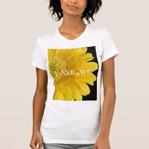 T-shirt HAMbyWG Jaune Gerber Daisies