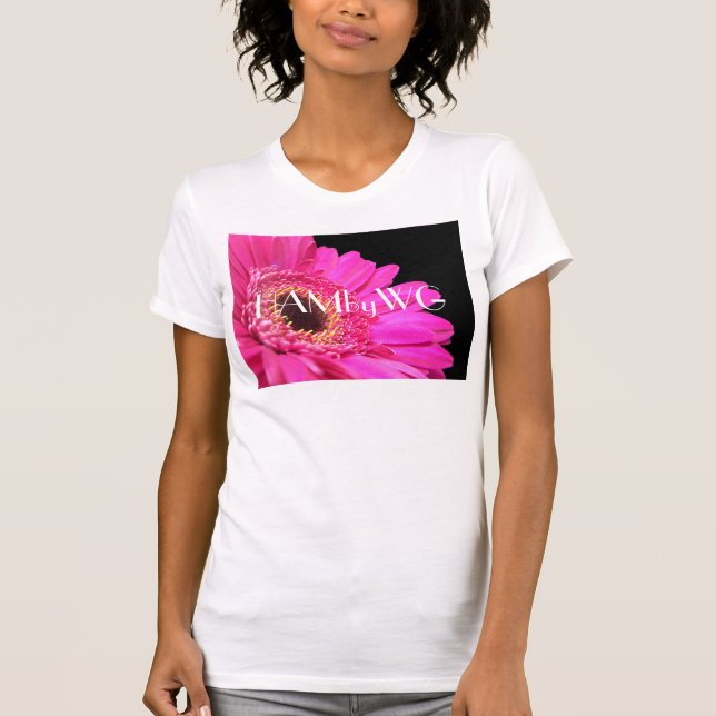 T-shirt HAMbyWG - Rose Gerber Daisy (Devant)