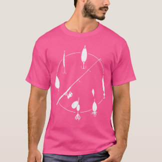 T-shirt Hameçon De Pêcheur Hameçon De Poisson Hameçon De P