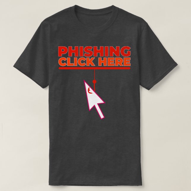 T-shirt Hameçonnage (Design devant)