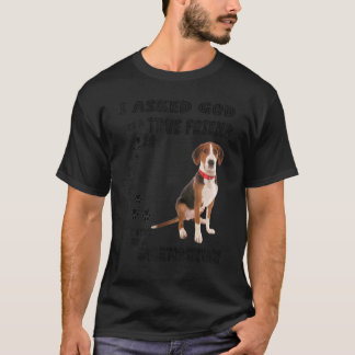 T-shirt Hamiltonstovare Maman, Suédoise Foxhound Papa Hami