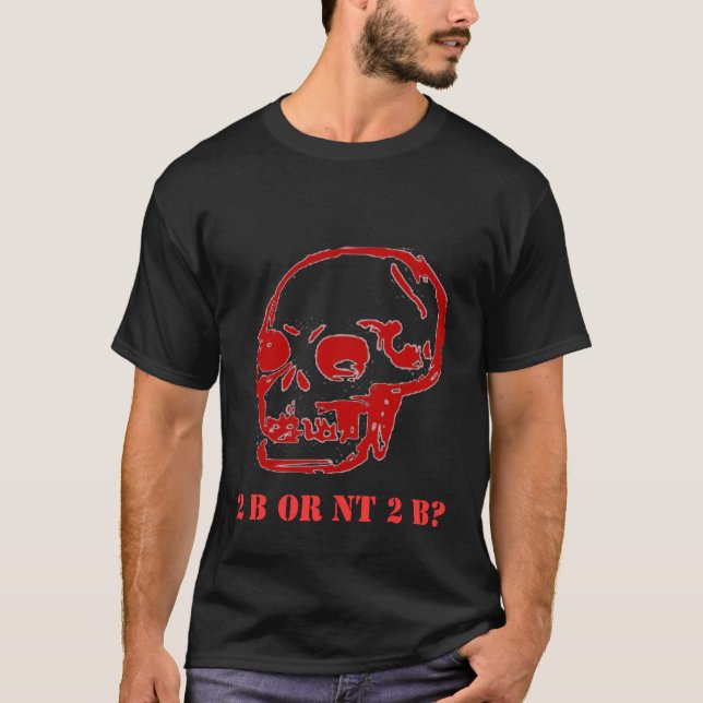 T-shirt Hamlet 2 soit ou NT 2 b ? (Devant)