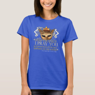 T-shirt Hamlet "parlent le discours… "