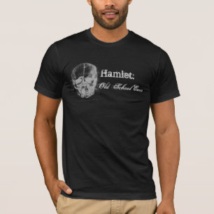 T-shirt Hamlet : Vieille école Emo