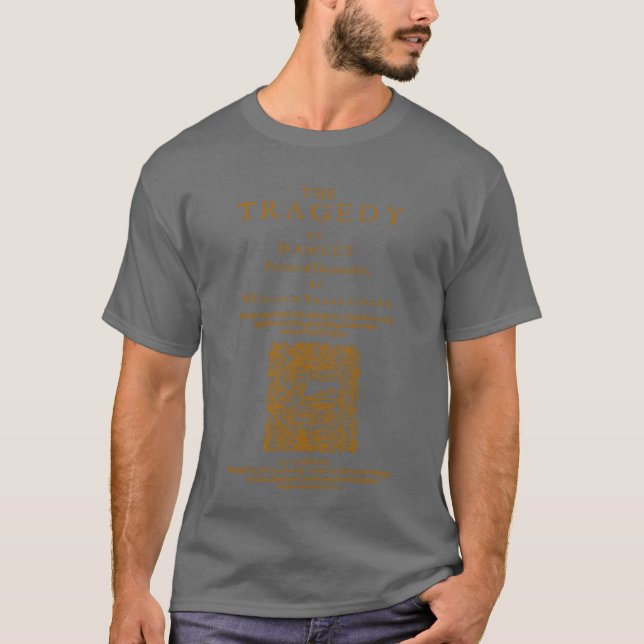 T-shirt hamlet vintage (Devant)