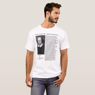 T-shirt Hamlet: William Shakespeare
