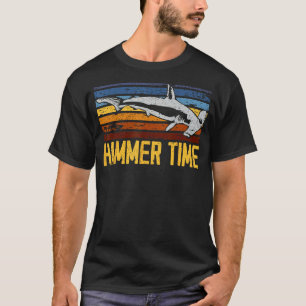 T-shirt Hammer Heure Hammerhead requin biologie marine ani