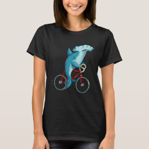 T-shirt Hammerhead Shark équitation vélo mûre vélo moto