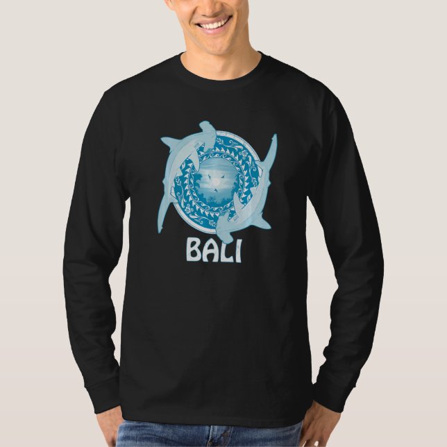 T-shirt Hammerhead Sharks Dive Bali Indonesia   (Devant)