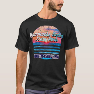 T-shirt Hammocks Beach State Park North olina Retro Sunset