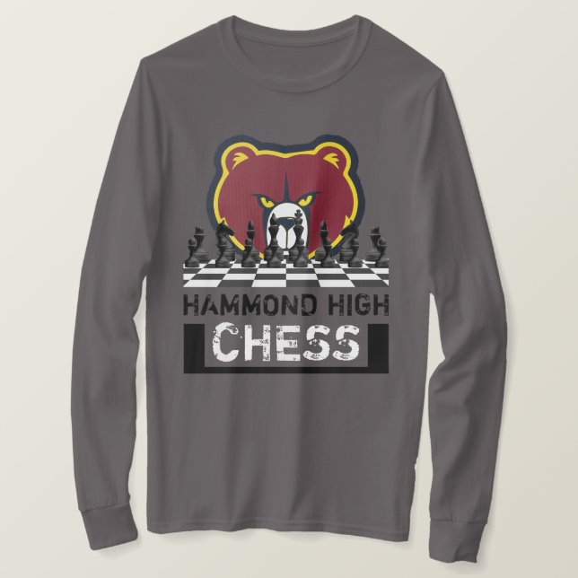 T-shirt HAMMOND HIGH CHESS (Design devant)