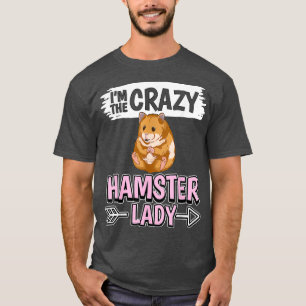 T-shirt Hammy Im Le Crazy Hamster Lady Hamsters
