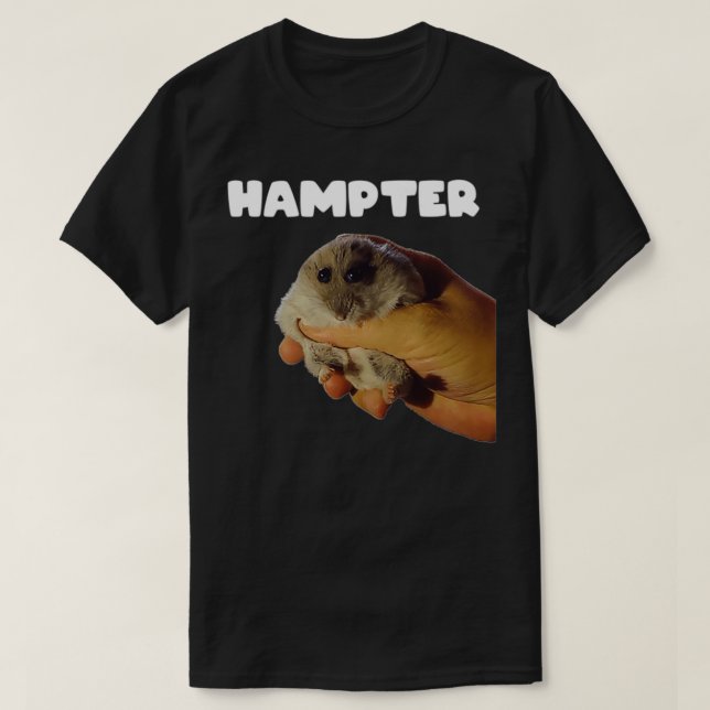 T-shirt HAMPTER Meme  (Design devant)
