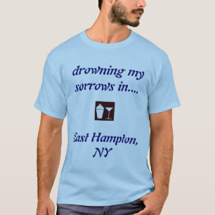 T-shirt Hampton est, CHEMISE POTABLE de NY !