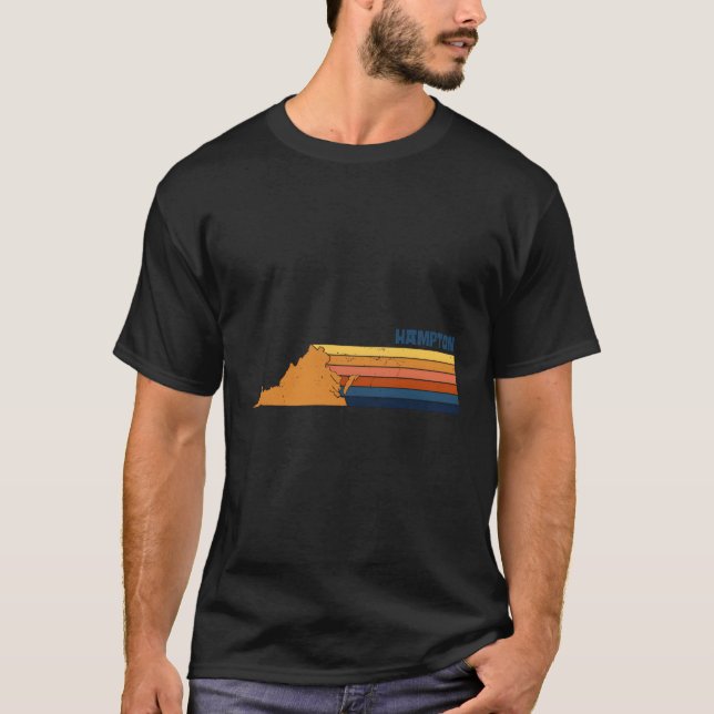 T-shirt Hampton Virginia City (Devant)