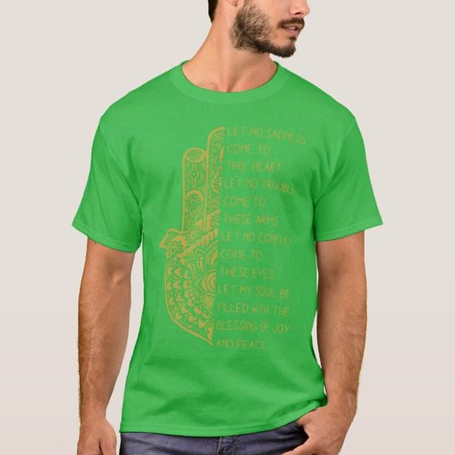T-shirt Hamsa main hamsa main citation âme (Devant)