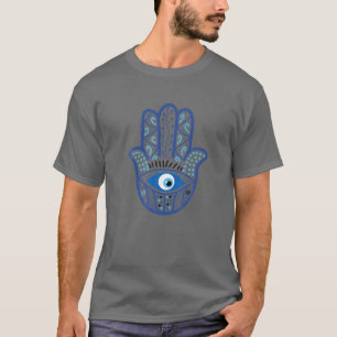 T-shirt Hamsa Mal Eye New Age Reiki Yoga Protection