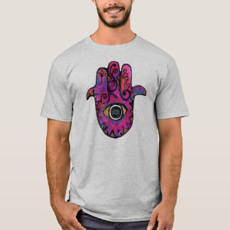 T-SHIRT ** HAMSA ROSES **