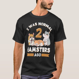 T-shirt Hamster Animaux Animaux Cute Cages Ball Roue Alime