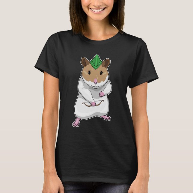 T-shirt Hamster Archer Bow (Devant)