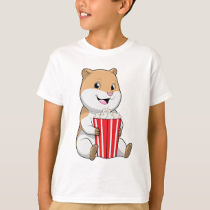 T-shirt Hamster au cône de Popcorn