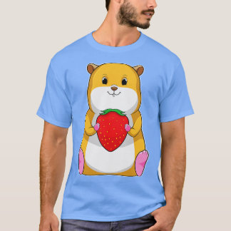 T-shirt Hamster aux fraises