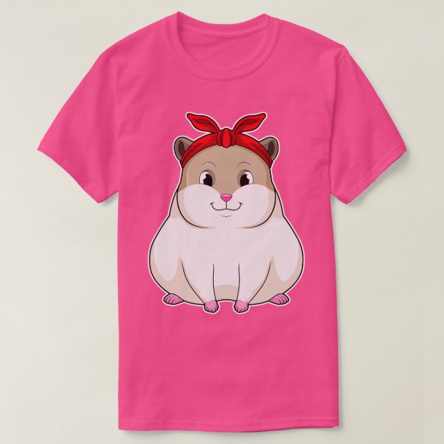 T-shirt Hamster avec Bandana (Design devant)