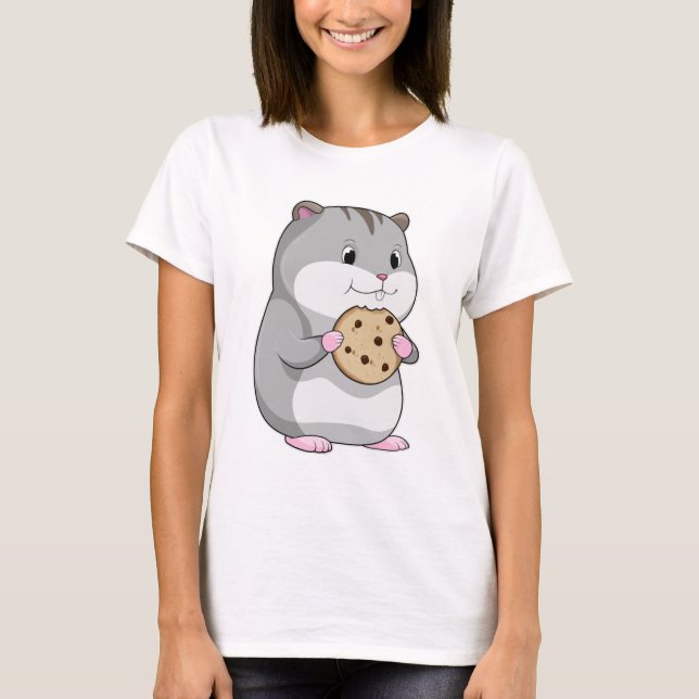 T-shirt Hamster avec Cookie (Devant)