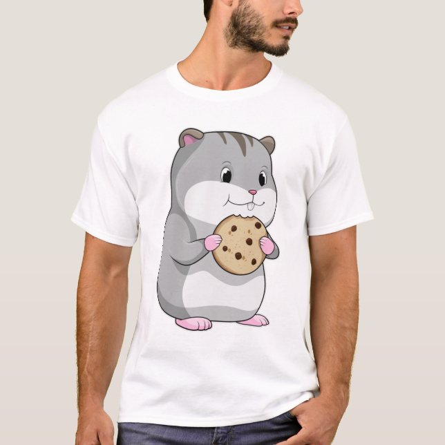 T-shirt Hamster avec Cookie (Devant)