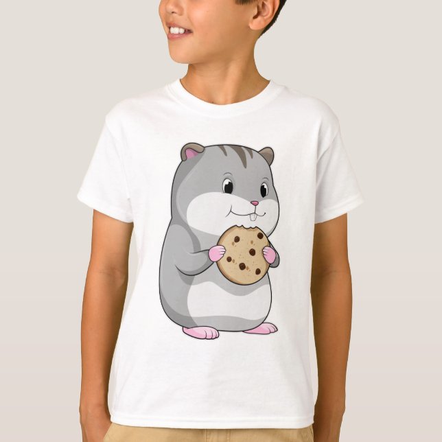 T-shirt Hamster avec Cookie (Devant)