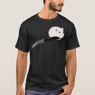 T-shirt Hamster avec couteau (2)