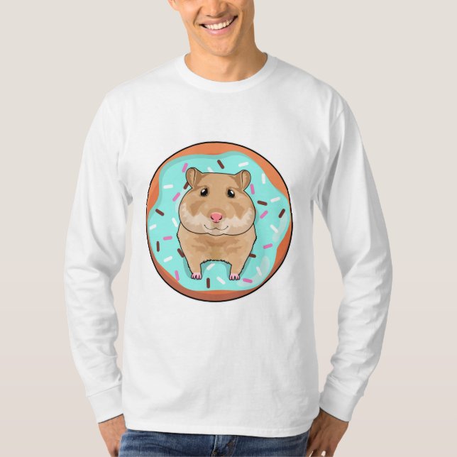 T-shirt Hamster avec Donut (Devant)