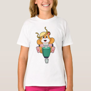 T-shirt Hamster avec Jackhammer