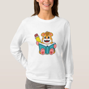 T-shirt Hamster avec livre et stylet